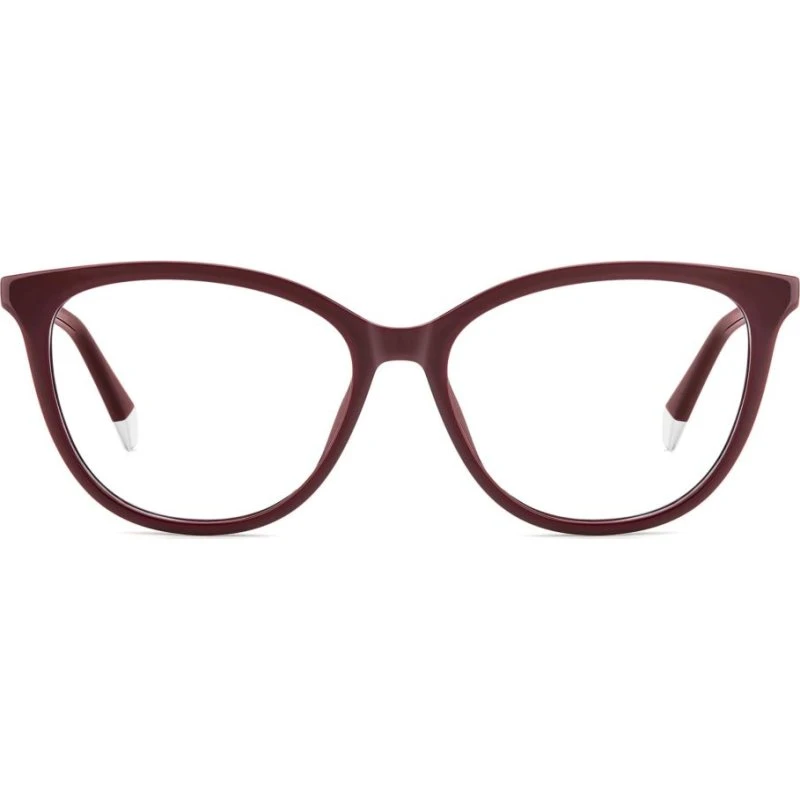 Polaroid PLD D564 Lunettes de Vue Femme Oeil de Chat Rouges