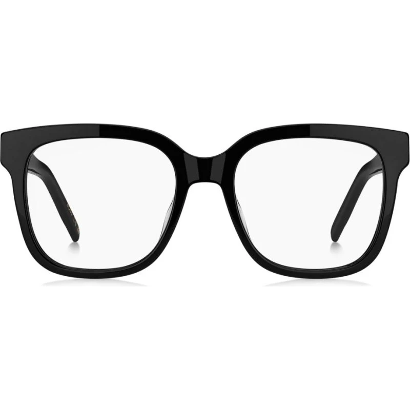 Boss 1792/G Lunettes de Vue Carrées pour Femme - Noir
