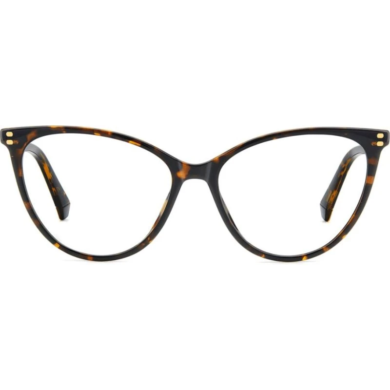 Polaroid PLD D551 Lunettes de Vue Femme Œil de Chat Havane