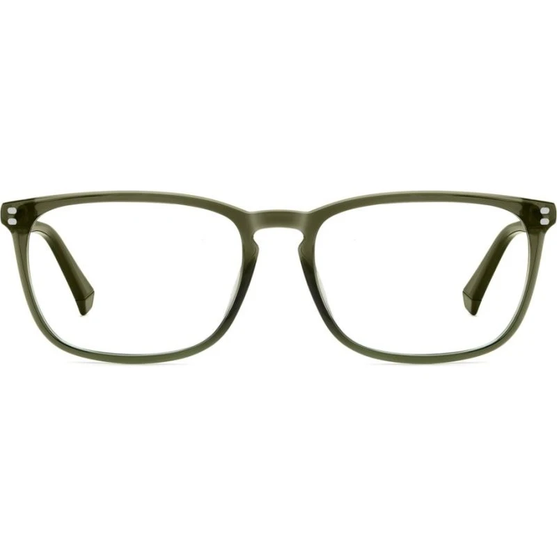 Polaroid PLD D553 Lunettes de Vue Homme Rectangulaires Vertes