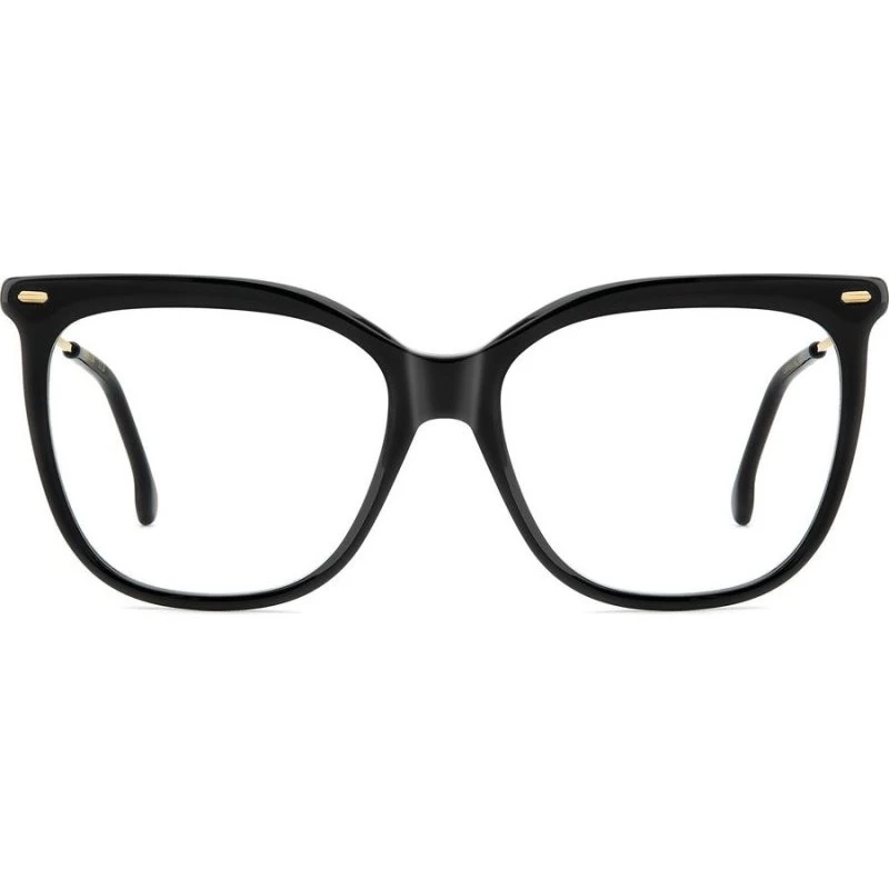 Carrera 3062 Lunettes de Vue Femme Noires Rectangulaires