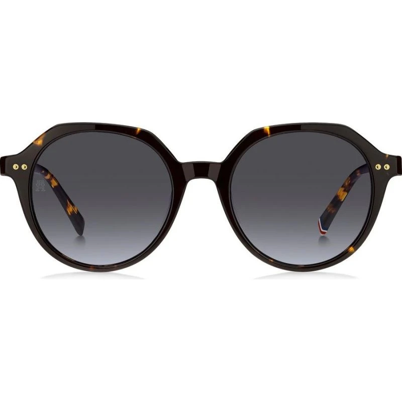 Tommy Hilfiger Lunettes de Soleil TH 2212/S Havane Rondes