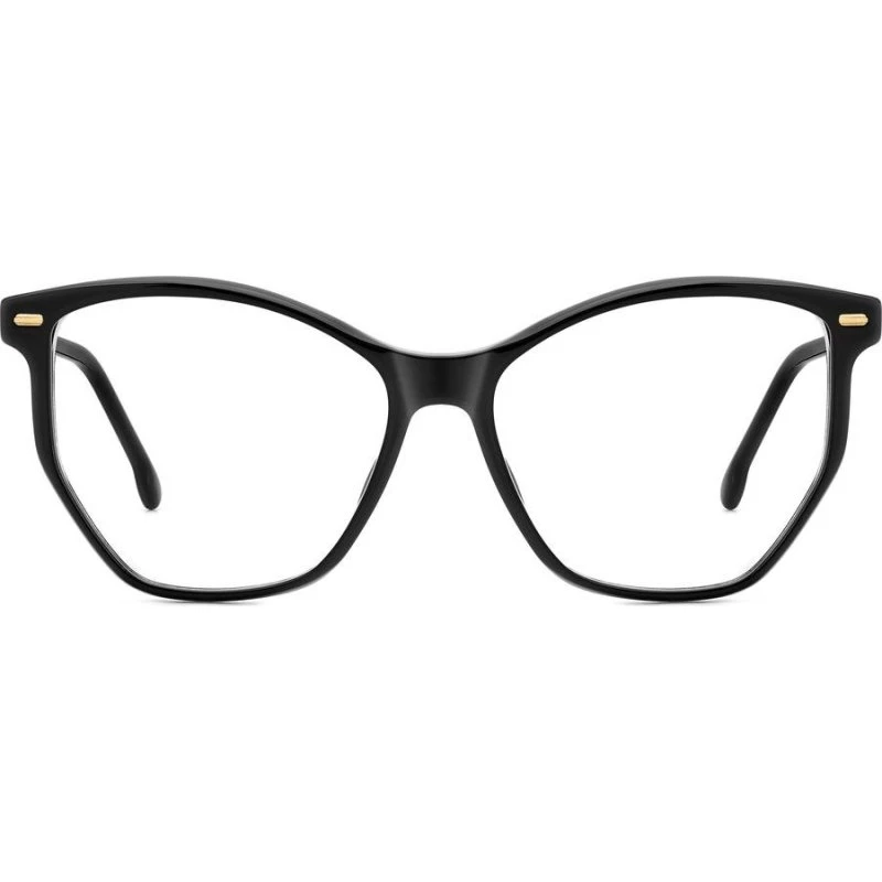 Carrera 3058 Lunettes de Vue Femme Géométriques Noires