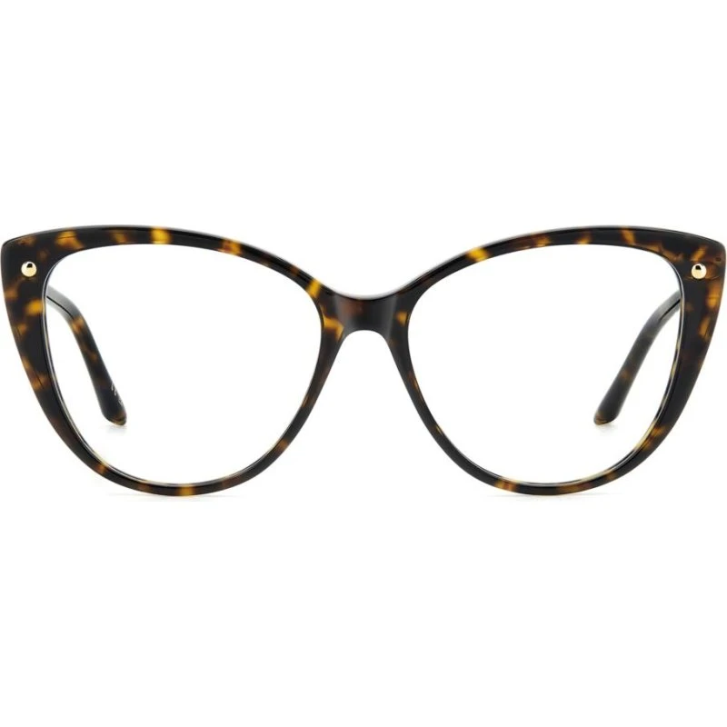 Carolina Herrera HER 0319 Lunettes de Vue Femme Œil de Chat Havane