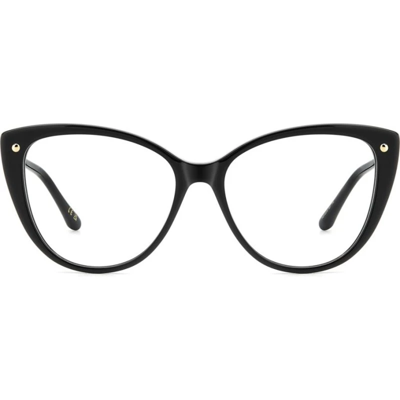 Carolina Herrera HER 0319 Lunettes de Vue Oeil de Chat Noires