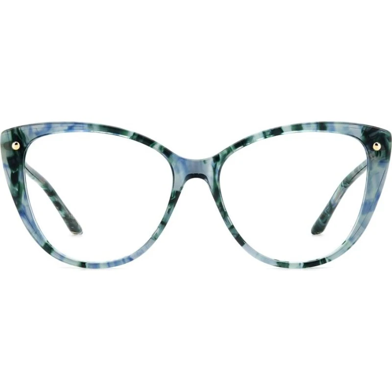 Carolina Herrera HER 0319 Lunettes de Vue Femme Œil de Chat Vert