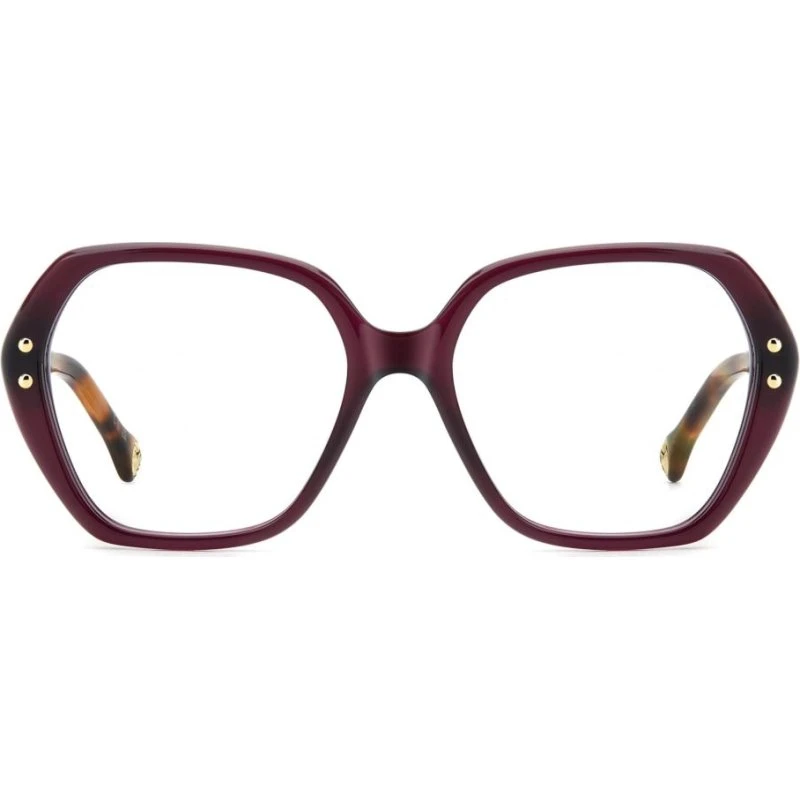 Carolina Herrera HER 0315 Lunettes de Vue Géométriques Violettes