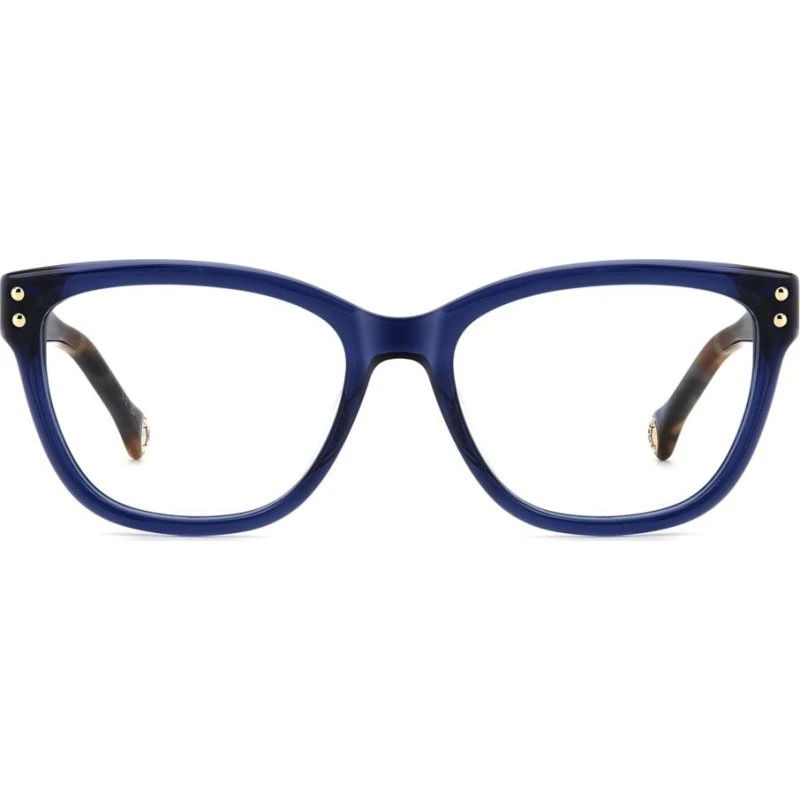 Carolina Herrera HER 0317/G Lunettes de Vue Femme Bleu Rectangulaire