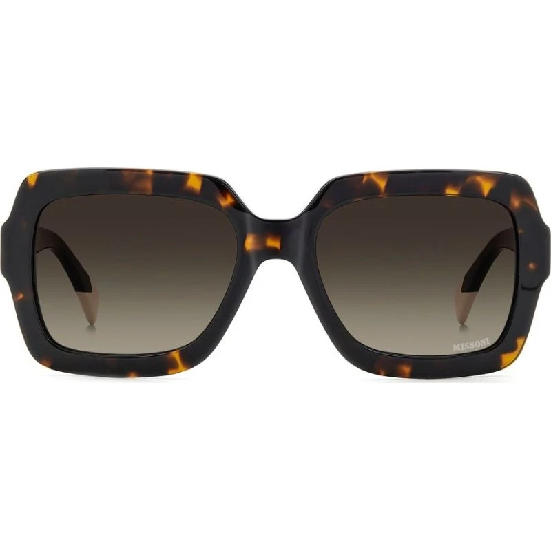 Missoni MIS 0229/G/S Lunettes de Soleil Carrées Havane Marron