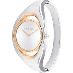 Calvin Klein CK Elated Montre Bracelet Jonc Acier Or Rose