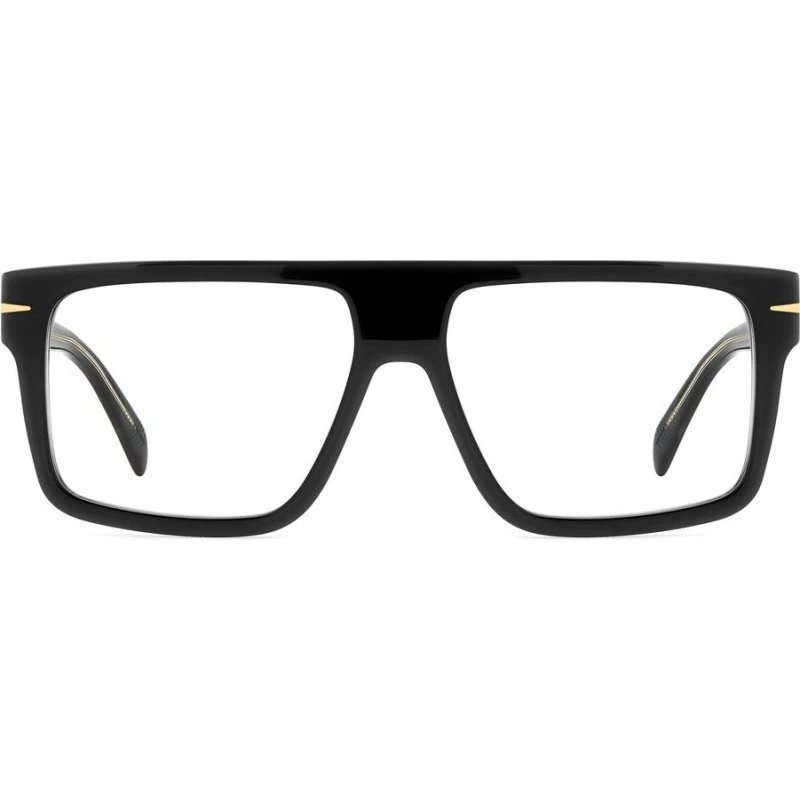 David Beckham DB 7154 Lunettes de Vue Homme Carrées Noires