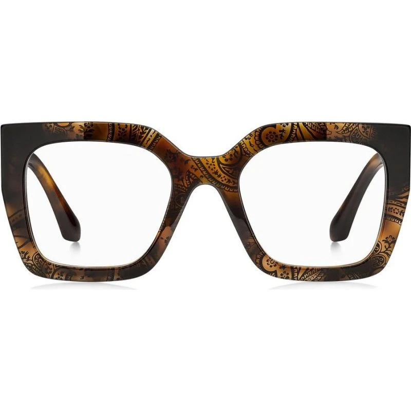 Etro 0109 Lunettes de Vue Femme Papillon Havana
