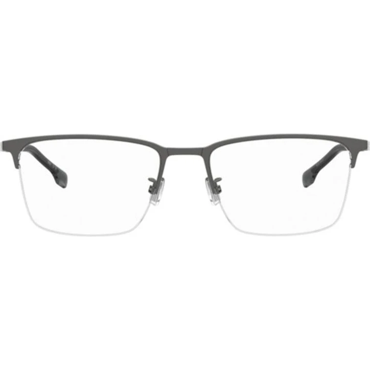 Boss 1824/G Lunettes de Vue Homme Rectangulaires Noires en Titane