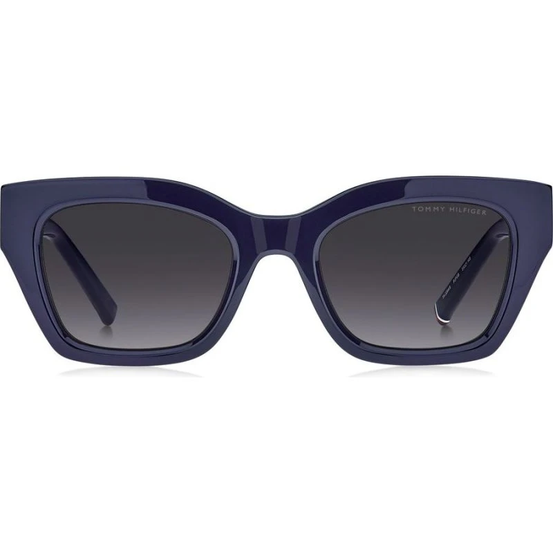Tommy Hilfiger TH 2264/S Lunettes de Soleil Œil de Chat Bleues