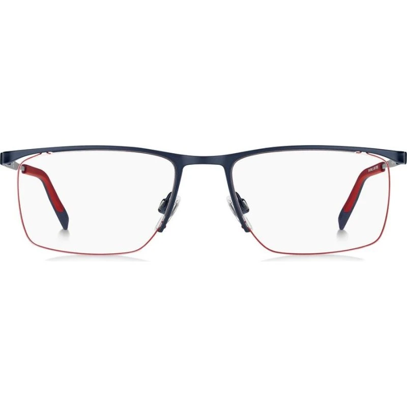 Tommy Hilfiger TH 2274 Lunettes de Vue Homme - Bleu Rectangulaire