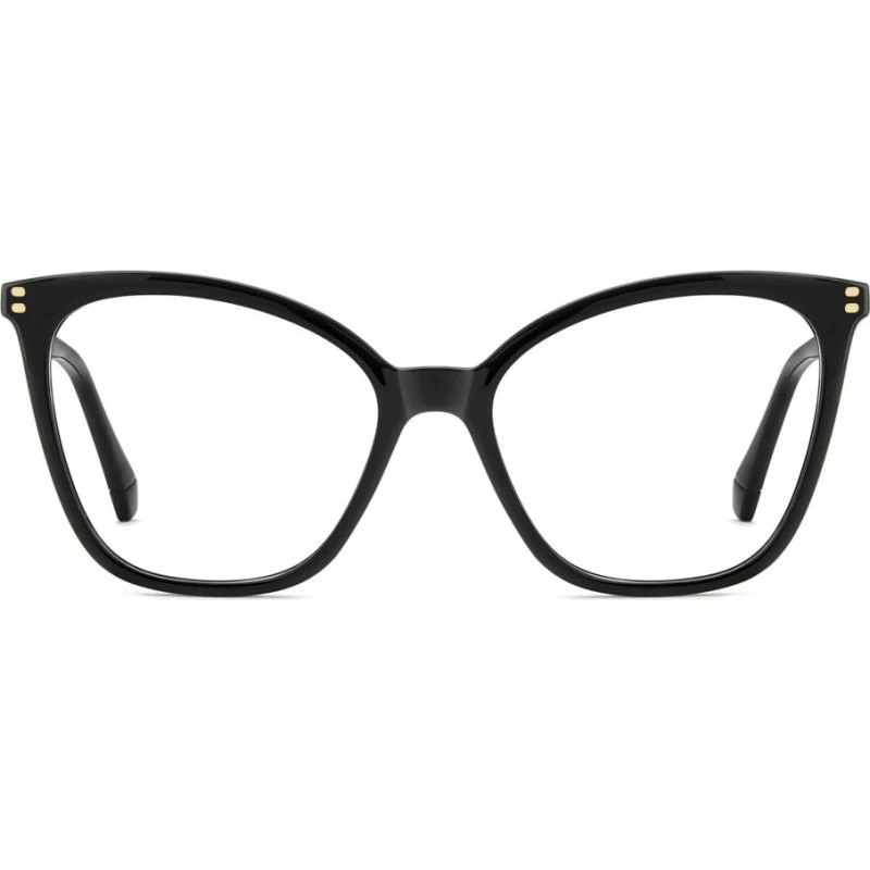 Polaroid PLD D579 Lunettes de Vue Femme Œil de Chat Noires