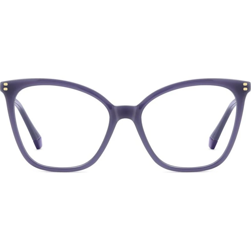 Polaroid PLD D579 : Lunettes de vue œil de chat violettes pour femme