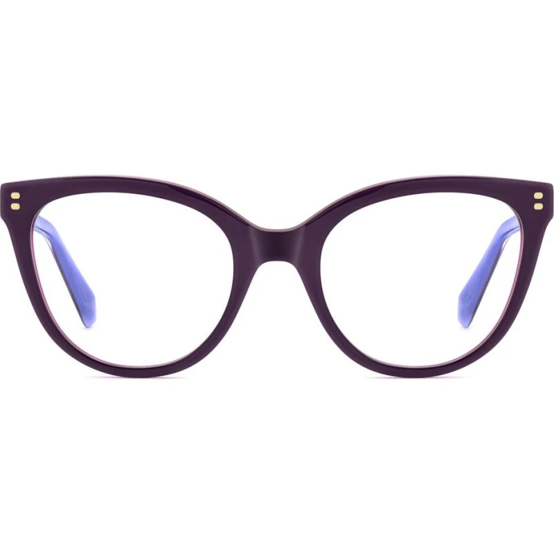 Polaroid PLD D585 Lunettes de Vue Femme - Œil de Chat Violet