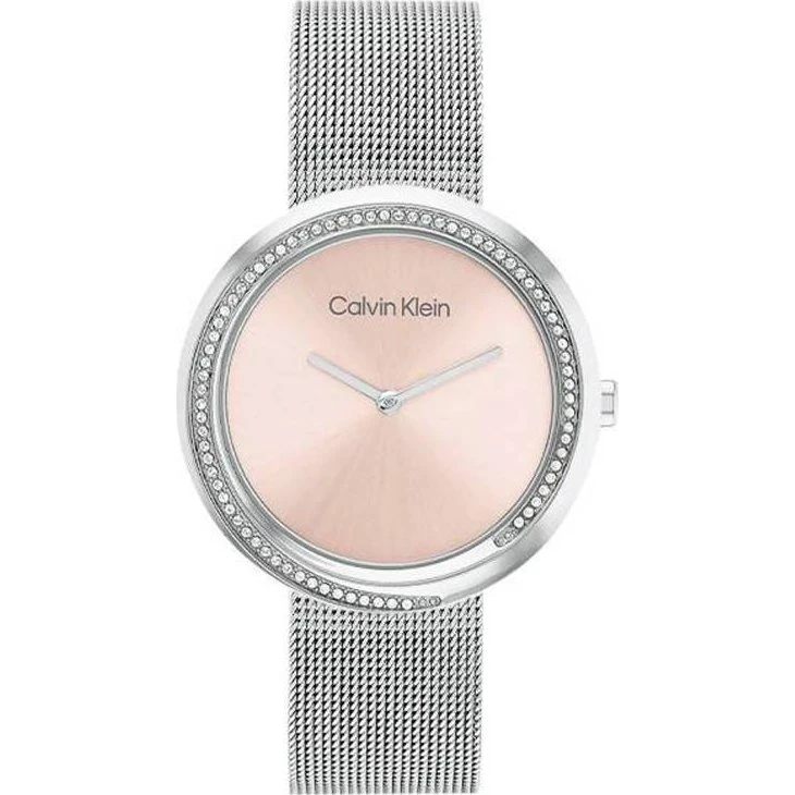 Calvin Klein Montre Femme Twist Doré Rose 34mm