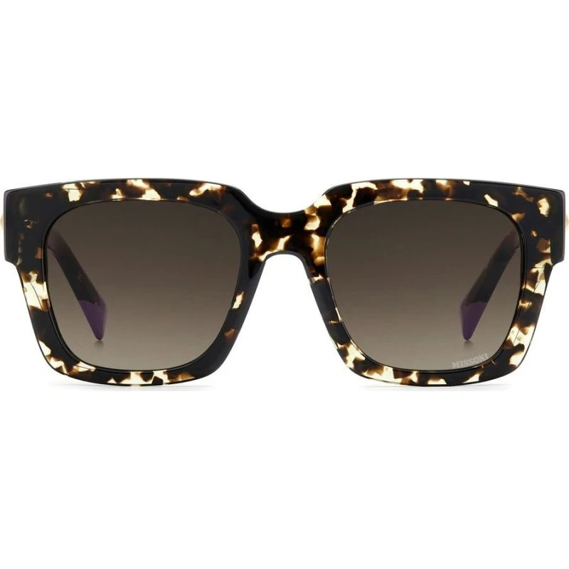 Missoni MIS 0247/S Lunettes de Soleil Carrées Havana Marron