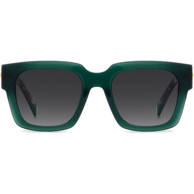 Missoni MIS 0247/S Lunettes de Soleil Carrées Vertes pour Femme