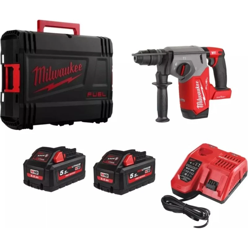 Milwaukee M18 ONEFHX-552X Perforateur SDS+ 26mm 18V