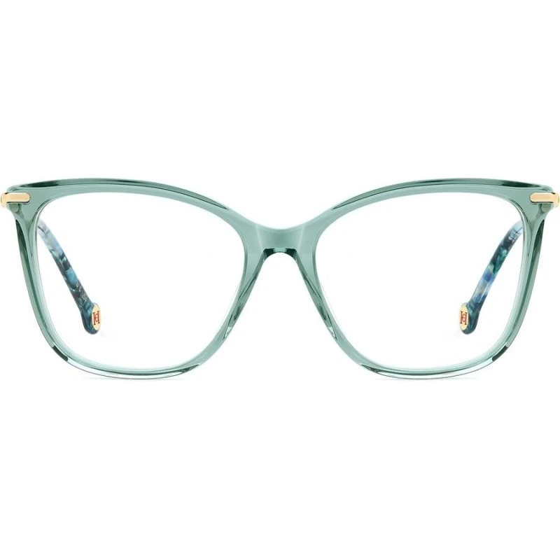 Carolina Herrera HER 0353 Lunettes de Vue Femme Vert Œil de Chat