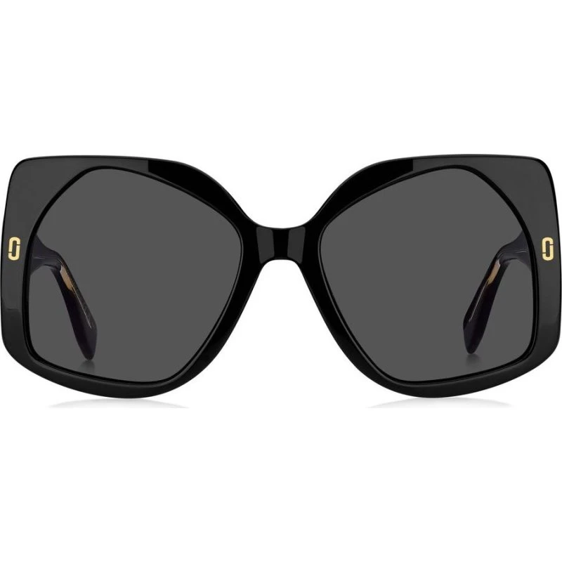Marc Jacobs MJ 1133/S Lunettes de Soleil Géométriques Noires