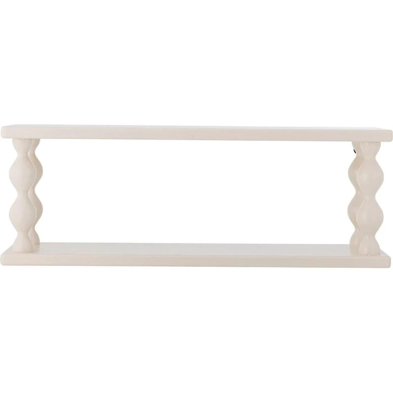 Bloomingville Étagère murale Salino blanche 80x26x20 cm