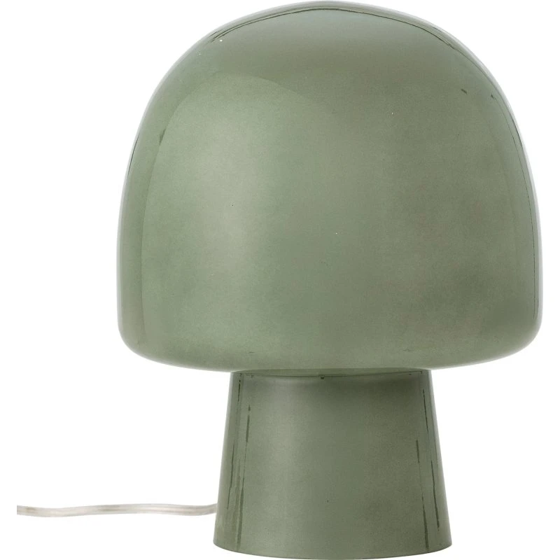 Bloomingville Lampe PADDY verte, verre, 26,5 cm