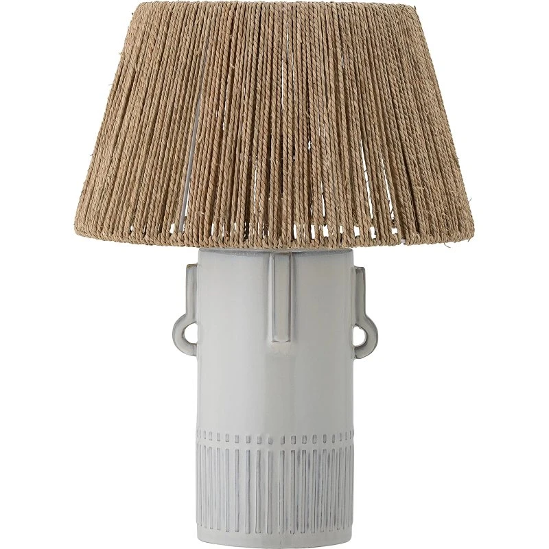 Bloomingville Rama Lampe de Table Blanc Grès 66 cm