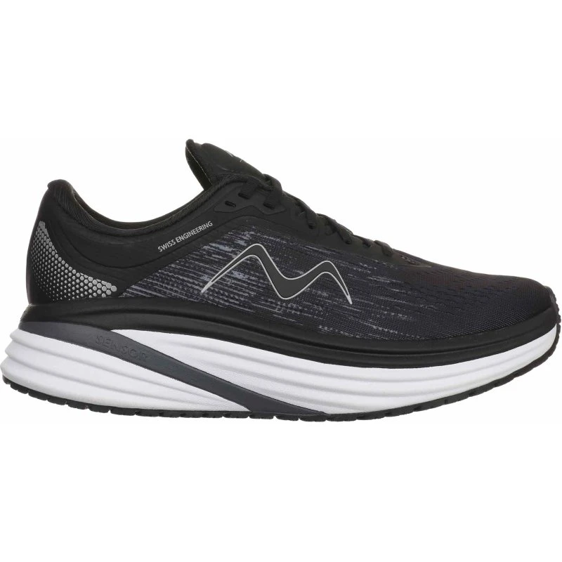 MBT M-3000 Chaussures de running pour hommes - Dark Black - 40.5