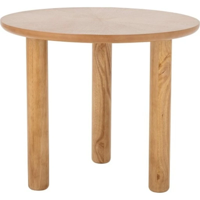Bloomingville Noma Table Basse 60 cm Bois d'Hévéa Nature