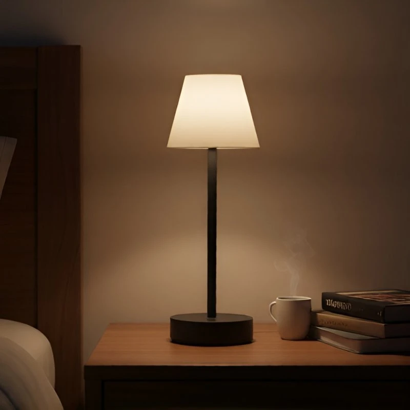 Newgarden Lola Slim Lampe à poser LED rechargeable Anthracite