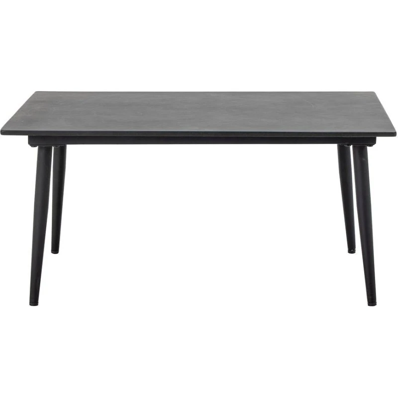 Bloomingville Pavone - Table basse noire 90x60x44 cm