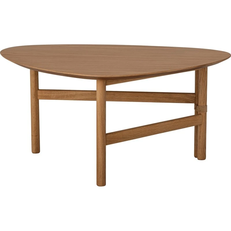 Bloomingville Koos - Table basse naturel, placage chêne, 85x68x40 cm