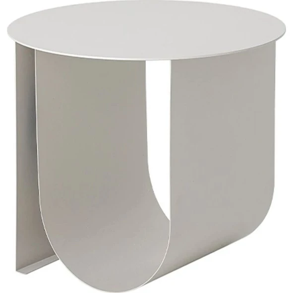 Bloomingville Table d'appoint Cher en métal gris