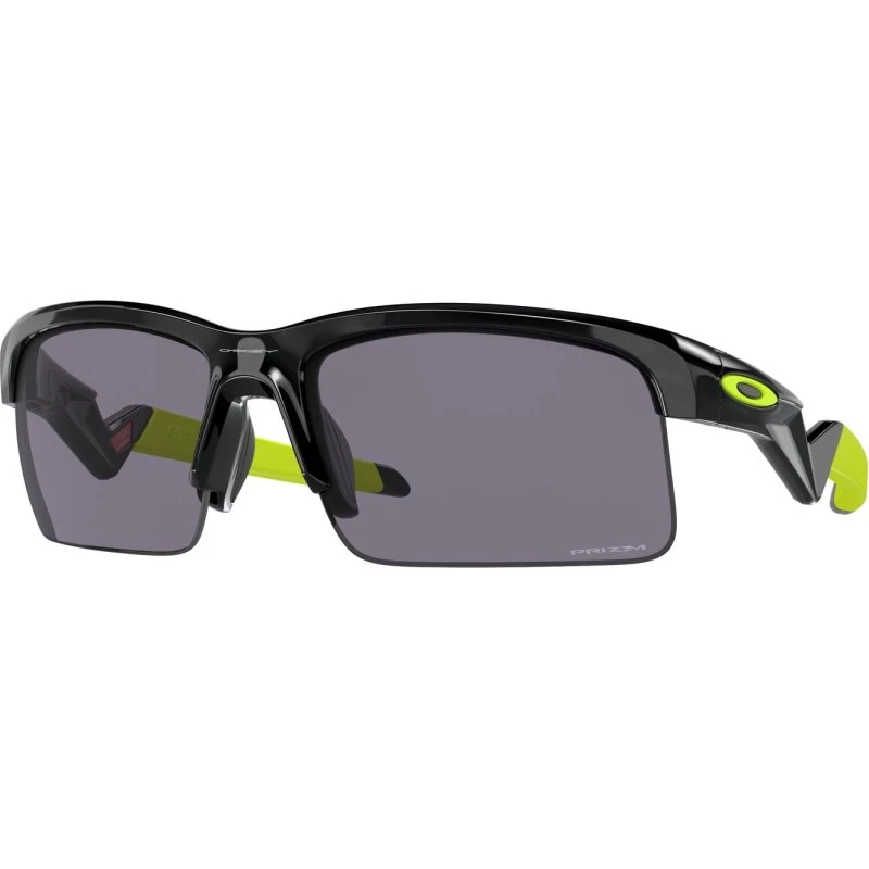 Oakley Capacitor Lunettes de Soleil Enfant - Noir/Prizm Grey