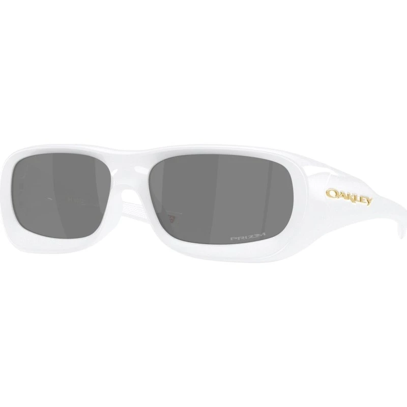 Oakley De Soto Lunettes de Soleil Carrées - Blanc/Gris