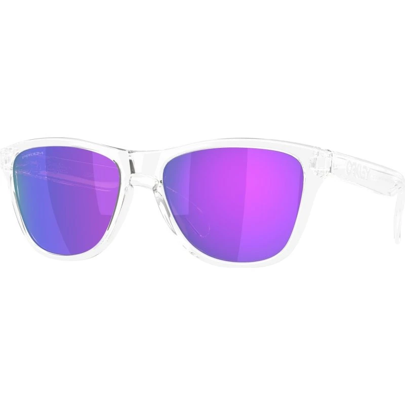 Oakley Frogskins S Lunettes de Soleil - Transparent et Violet