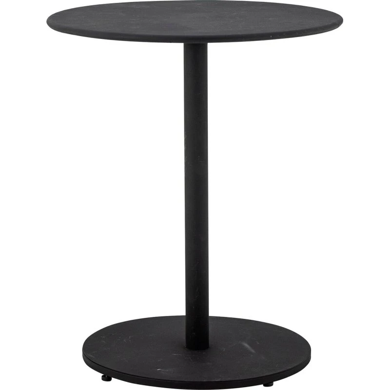 Bloomingville Rafah Table ronde métal noir 60cm