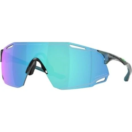 Oakley Cybr Dyno Polished Black - Lentille Prizm Sapphire