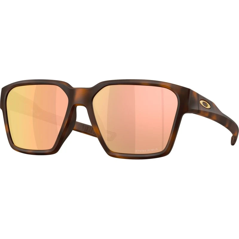 Oakley Lunettes de soleil Briza pour hommes - Marron/Or