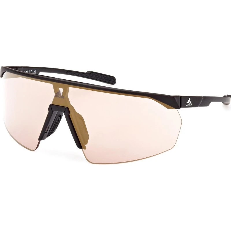 Adidas SP0075 Lunettes de Soleil Unisexe Noir et Marron