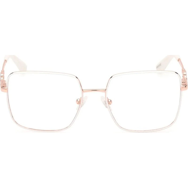 Guess GU2953 Lunettes de Vue Carrées en Métal