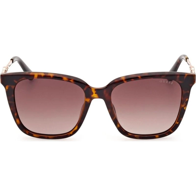 Guess GU7886 Lunettes de Soleil Géométriques Havana Marron 53mm