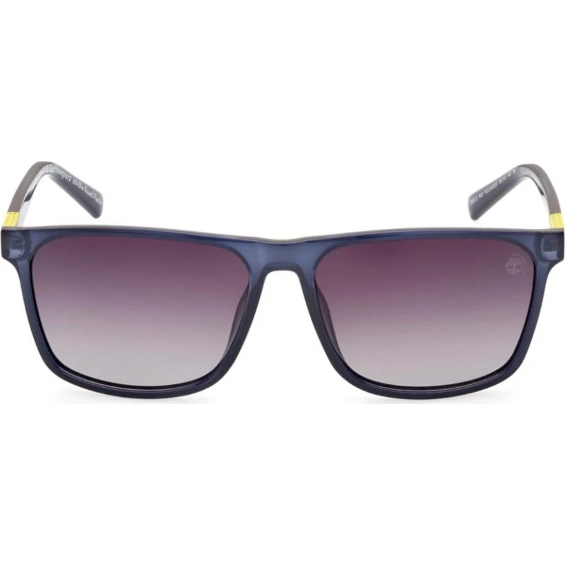 Timberland TB9312 Lunettes de Soleil Unisexe Bleu Gris Polarisées