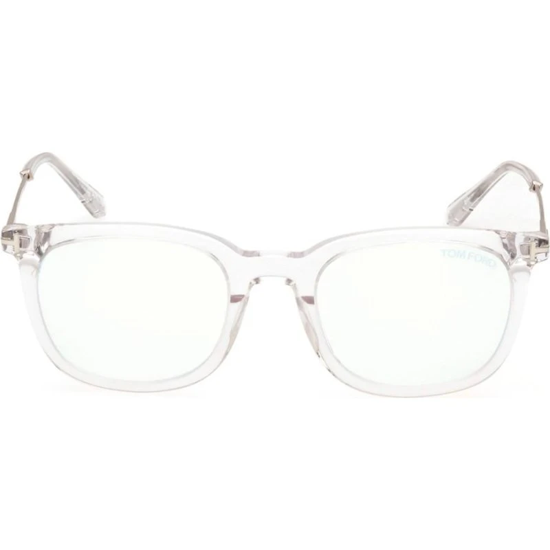 Tom Ford FT5904-B Blue Block Lunettes de Vue Homme Carrées Transparentes