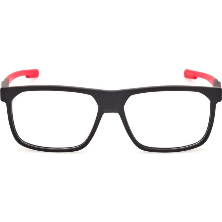 Adidas SP5076 Lunettes de Vue Rectangulaires Noires Unisexe