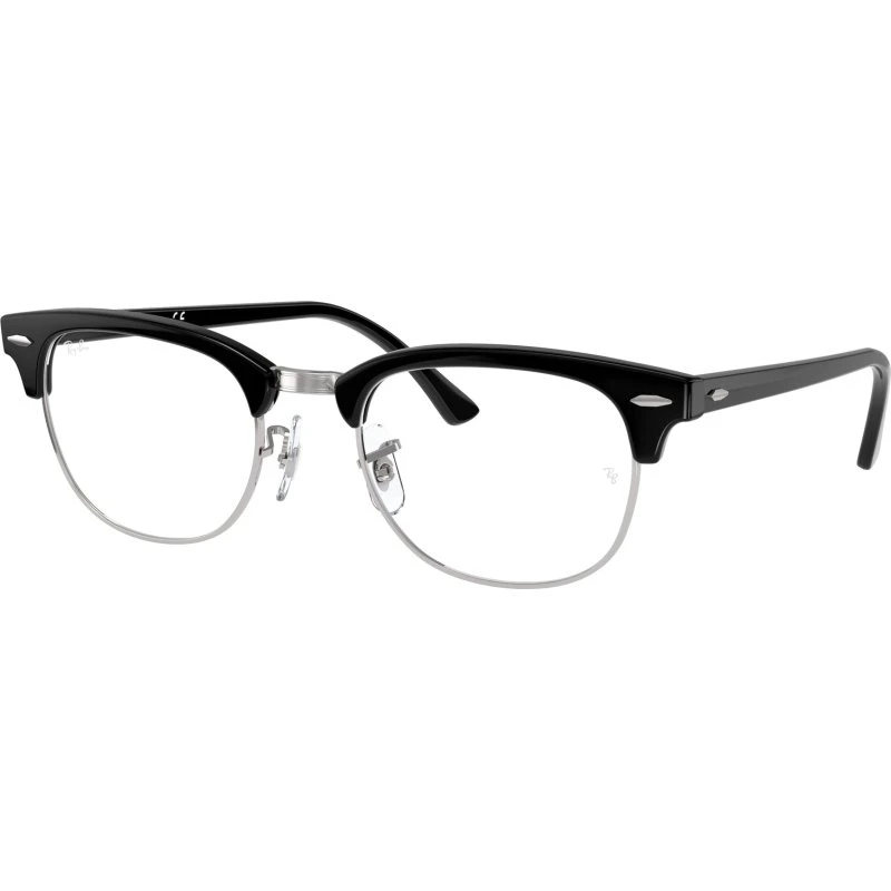 Ray-Ban RX5154 Clubmaster - Montures Optiques Carrées Noires